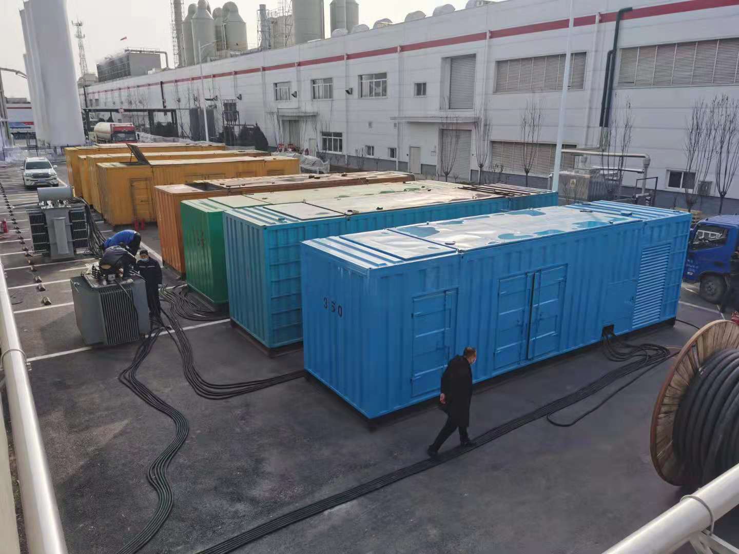 玉龙出租发电机-柴油发电机组三相采用什么接法